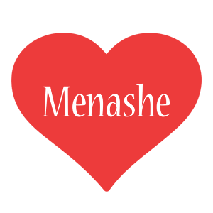 Menashe love logo