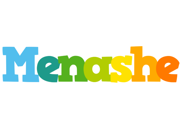Menashe rainbows logo