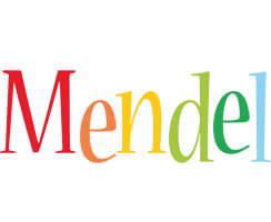Mendel birthday logo