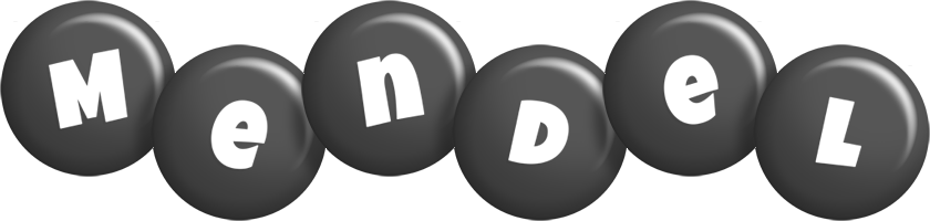 Mendel candy-black logo