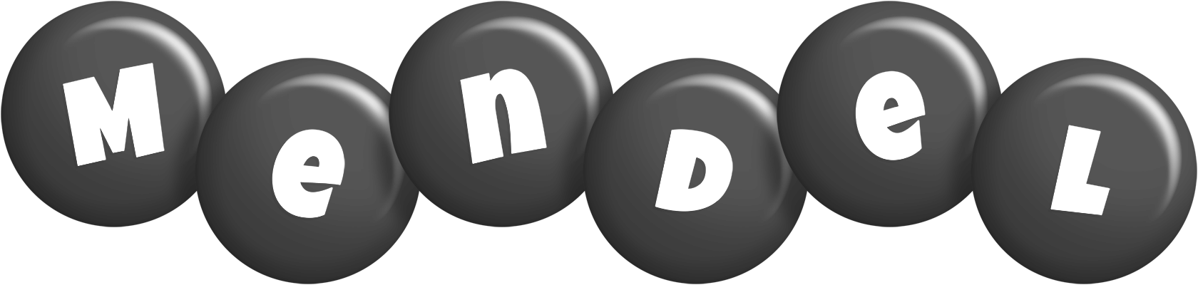 Mendel candy-black logo