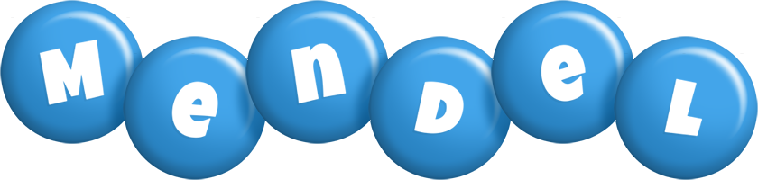 Mendel candy-blue logo