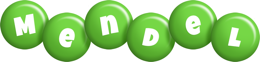 Mendel candy-green logo