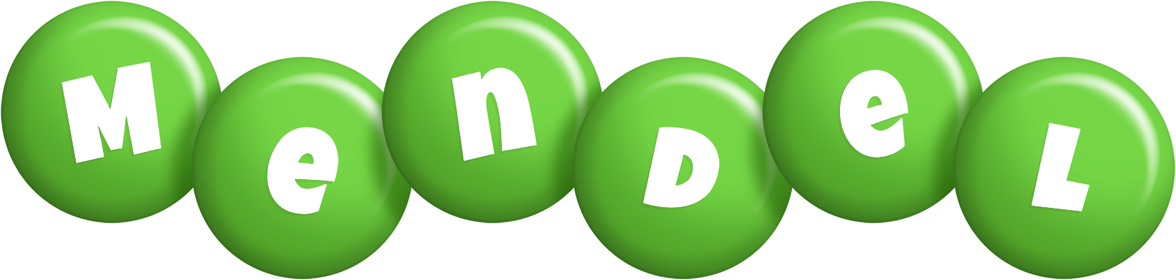 Mendel candy-green logo