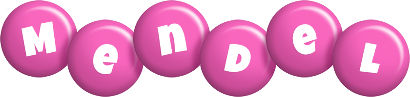 Mendel candy-pink logo