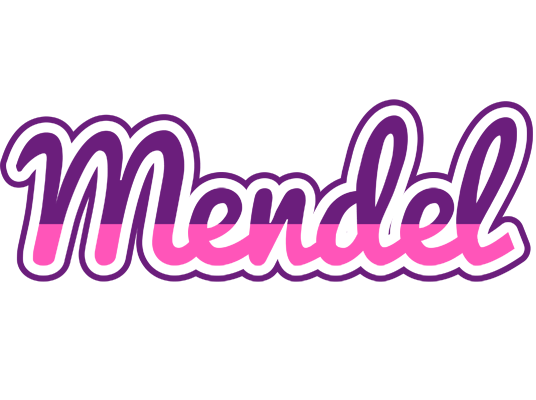 Mendel cheerful logo