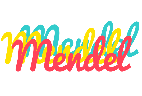 Mendel disco logo