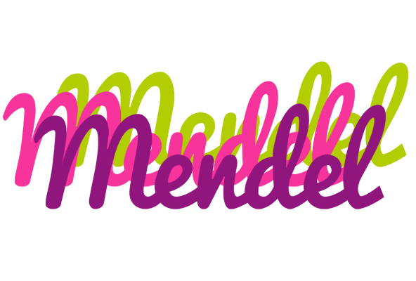Mendel flowers logo