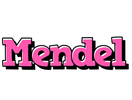 Mendel girlish logo