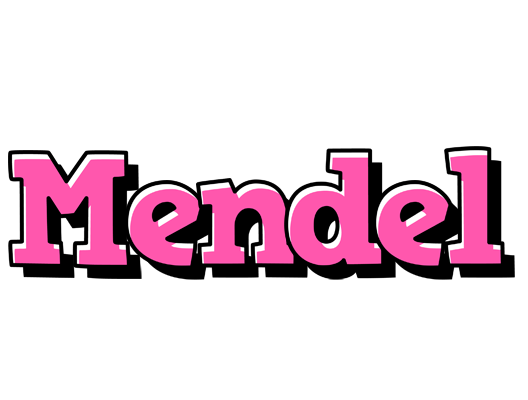Mendel girlish logo