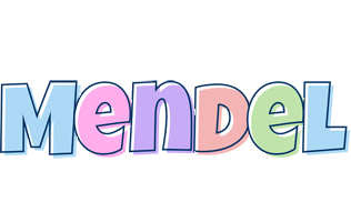 Mendel pastel logo