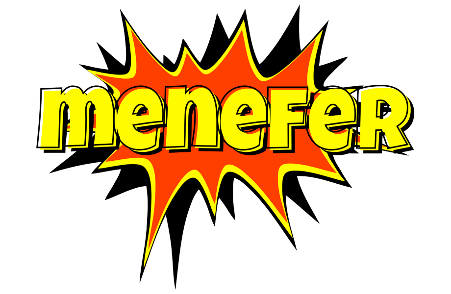 Menefer bazinga logo