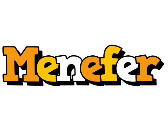 Menefer cartoon logo