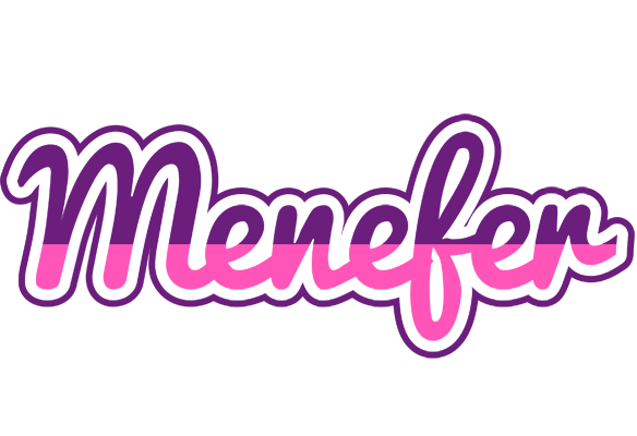Menefer cheerful logo
