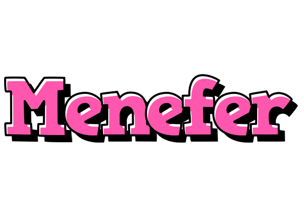 Menefer girlish logo
