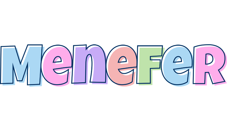 Menefer pastel logo
