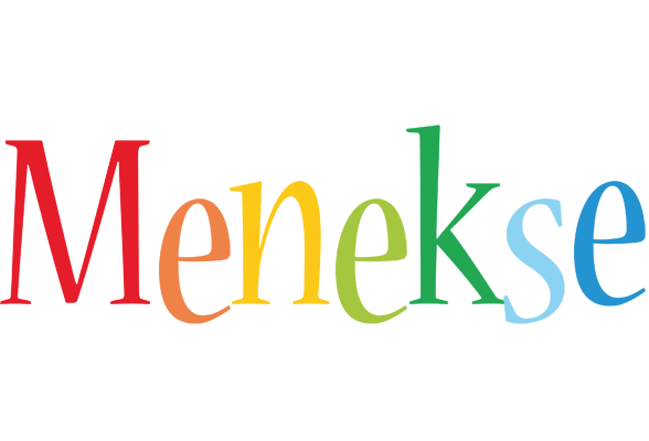 Menekse birthday logo