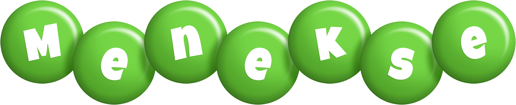 Menekse candy-green logo
