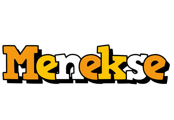 Menekse cartoon logo