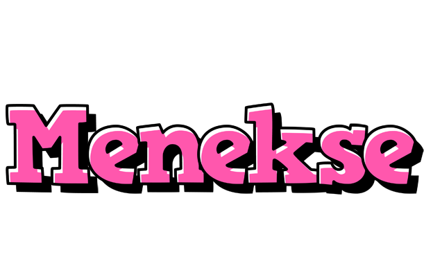 Menekse girlish logo