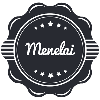 Menelai badge logo