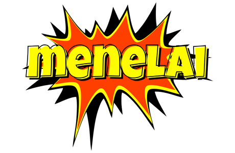 Menelai bazinga logo