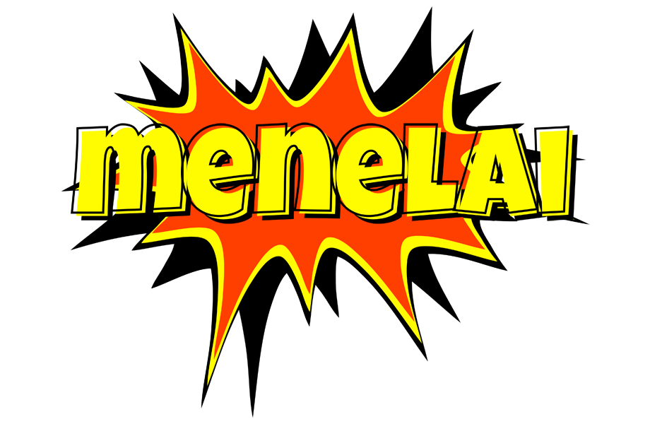 Menelai bazinga logo