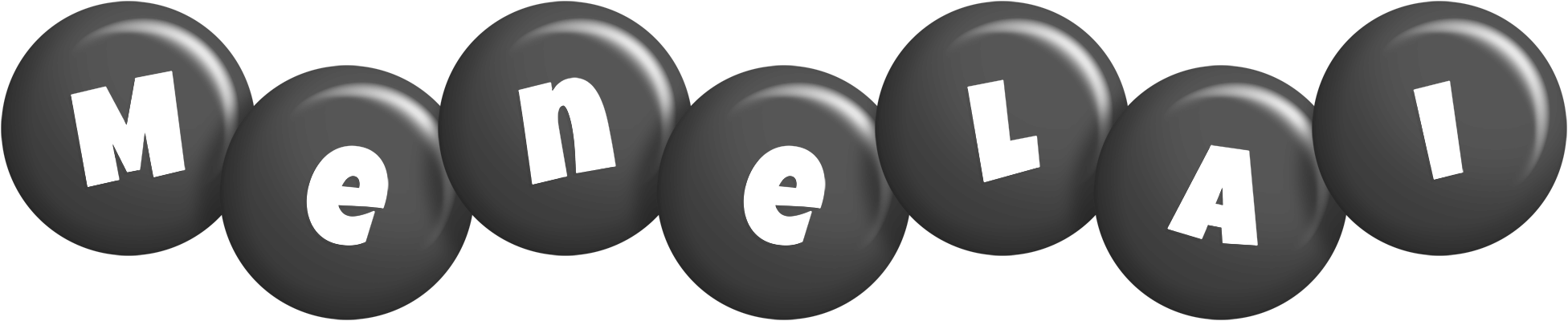 Menelai candy-black logo