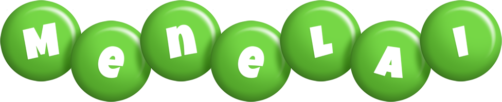 Menelai candy-green logo