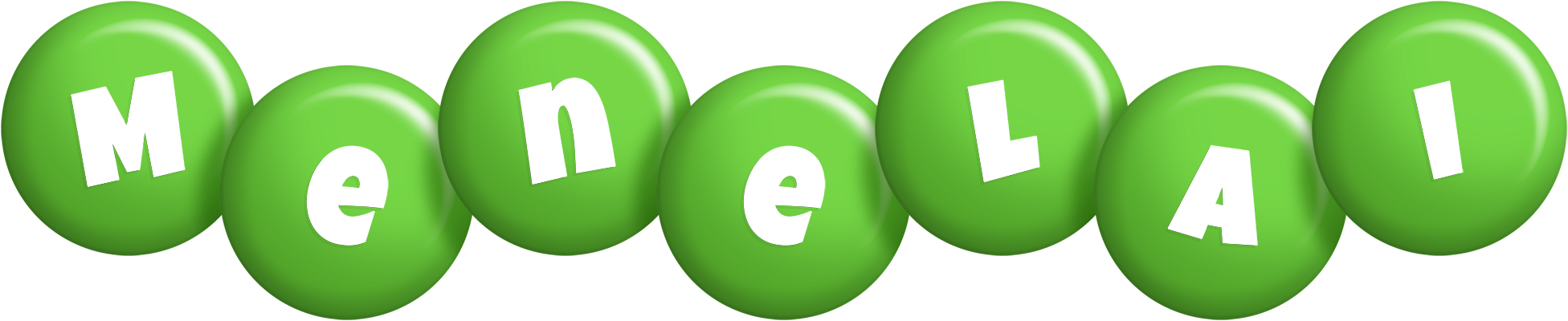 Menelai candy-green logo