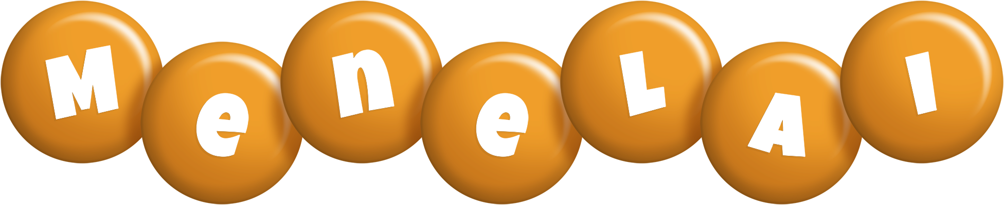 Menelai candy-orange logo