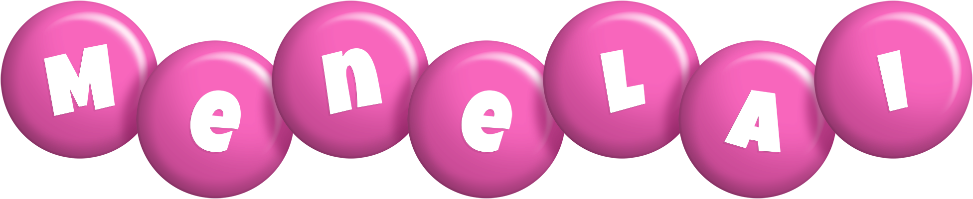 Menelai candy-pink logo