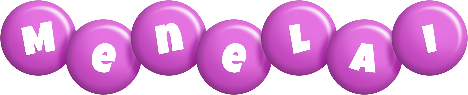 Menelai candy-purple logo