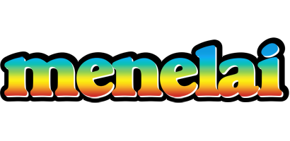 Menelai color logo