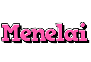 Menelai girlish logo