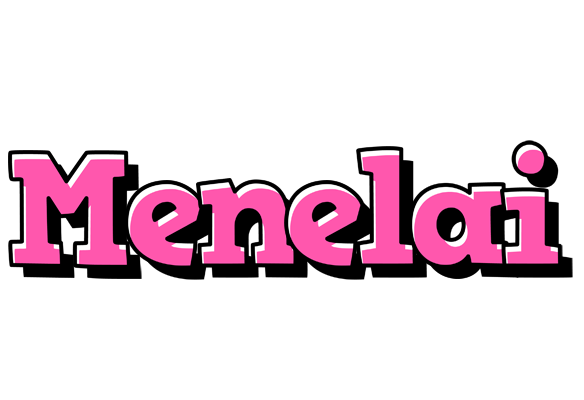 Menelai girlish logo