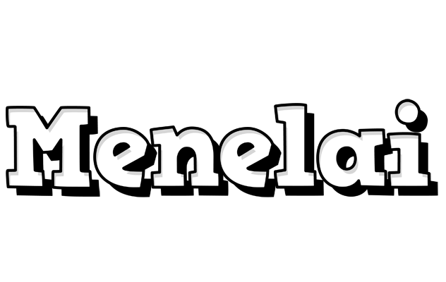 Menelai snowing logo