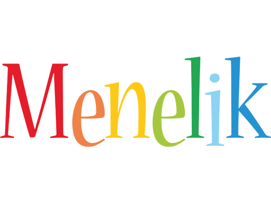 Menelik birthday logo