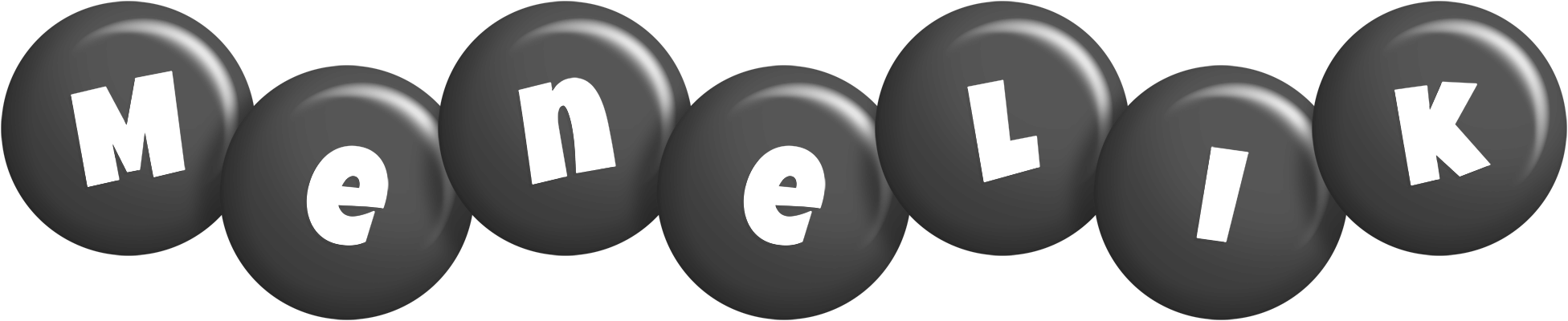 Menelik candy-black logo