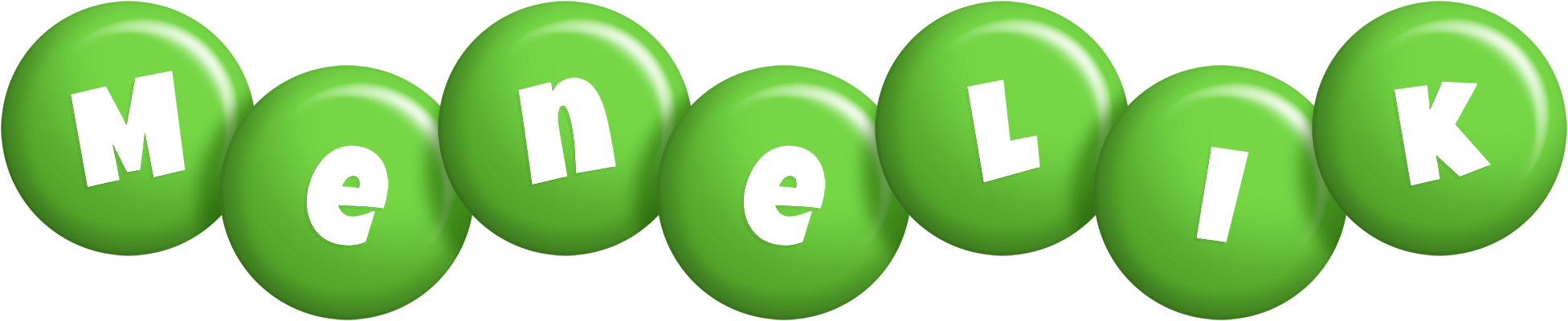 Menelik candy-green logo