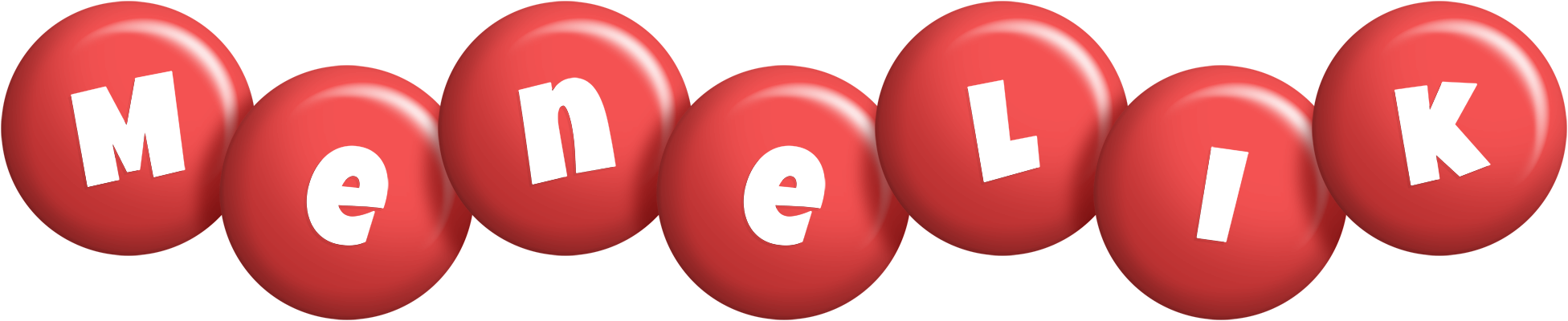 Menelik candy-red logo