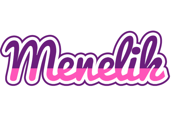 Menelik cheerful logo