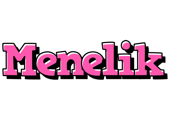 Menelik girlish logo
