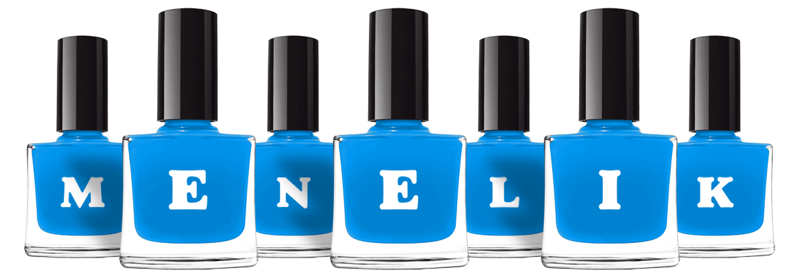 Menelik glossy logo