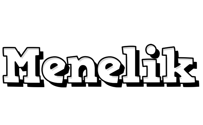 Menelik snowing logo