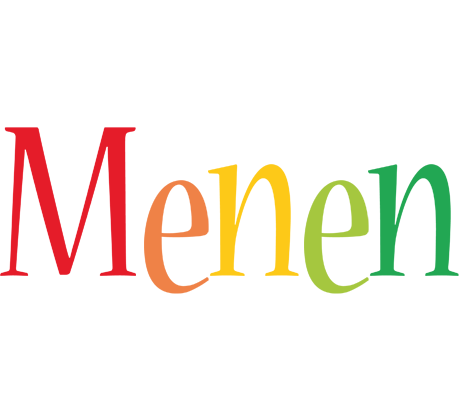 Menen birthday logo