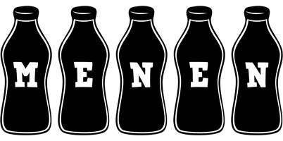 Menen bottle logo