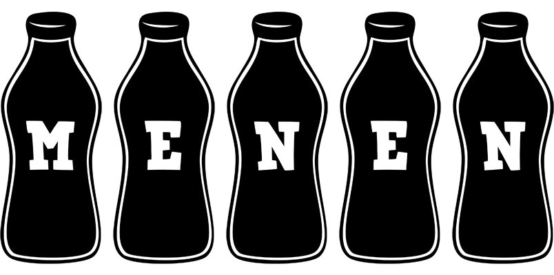 Menen bottle logo