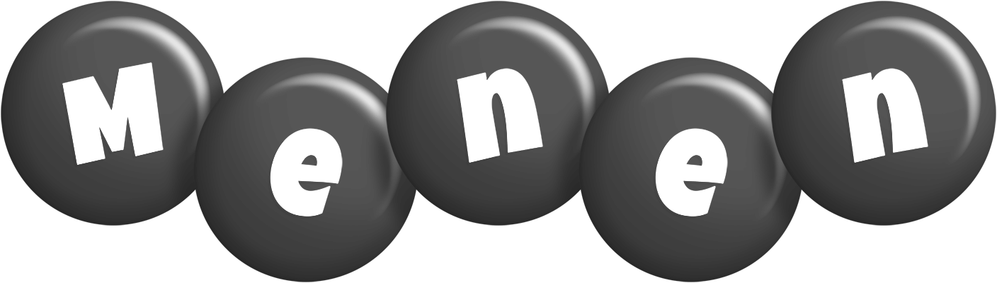 Menen candy-black logo