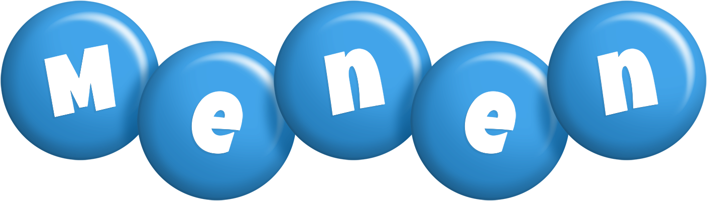 Menen candy-blue logo